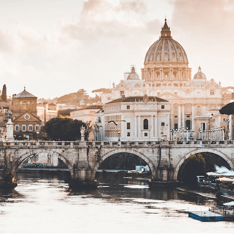 Immerse yourself in the eternal spirit of Rome from the Vatican City