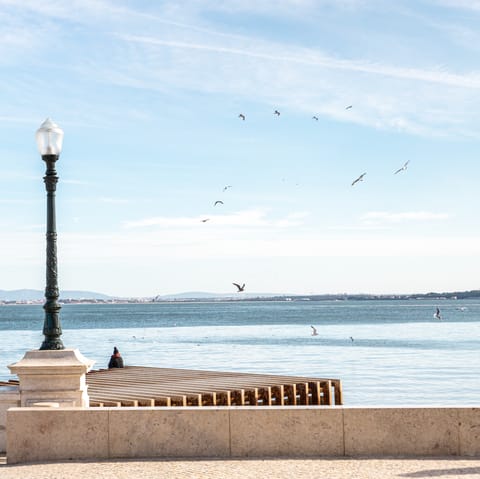 Stay within strolling distance of Lisbon's lovely waterfront