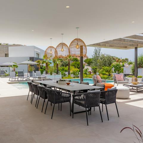 Invite a private chef to prepare a celebratory meal – available on request