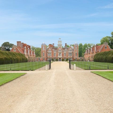 Call in on your neighbour, Blickling Hall Estate, to explore the vast parklands