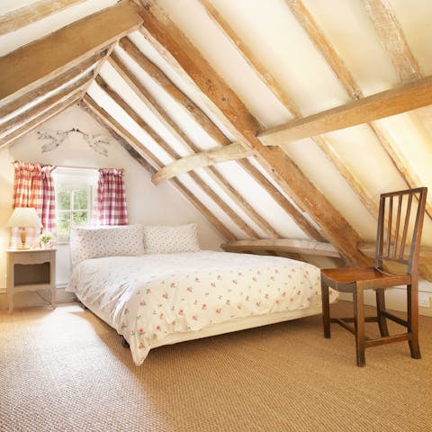 Drift off to sleep beneath the eaves of this charming period cottage
