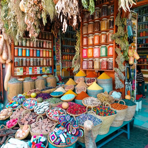 Wander the labyrinthine streets of the medina and barter with traders for the best bargain