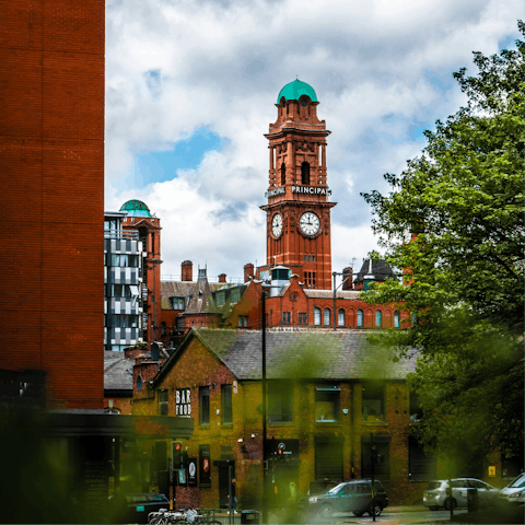 Stay in central Manchester, not far from Chinatown