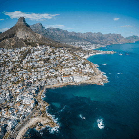Experience the magic of Cape Town, from its bustling neighbourhoods to the inimitable beauty of its coastline