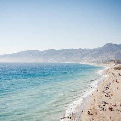 Soak up some sun at Malibu Beach, just a short drive away