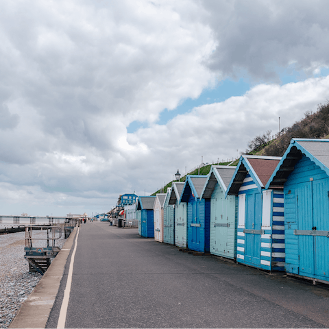 Spend an afternoon in Cromer, a twenty-minute drive away