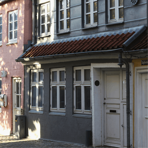 Stroll around the cosy market town of Nykøbing Mors – just a fifteen-minute drive away 
