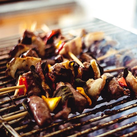 Barbecue like a professional on the home's grill