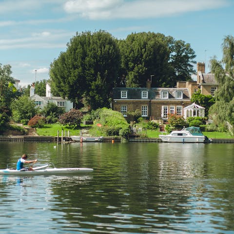 Take a trip to beautiful Kingston upon Thames, less than twenty minutes away
