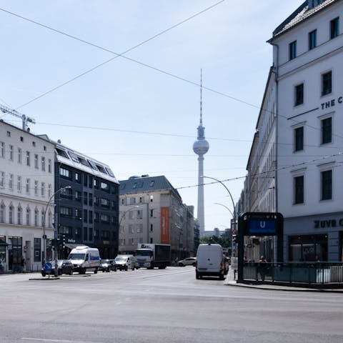 Explore Berlin from a sought-after location near Rosenthaler Platz
