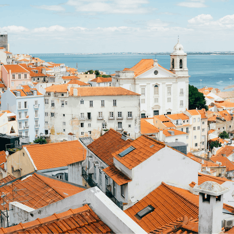 Explore the streets of Bairro Alto, a short walk from home