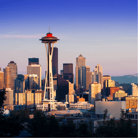 Discover the city of Seattle within walking distance of the loft
