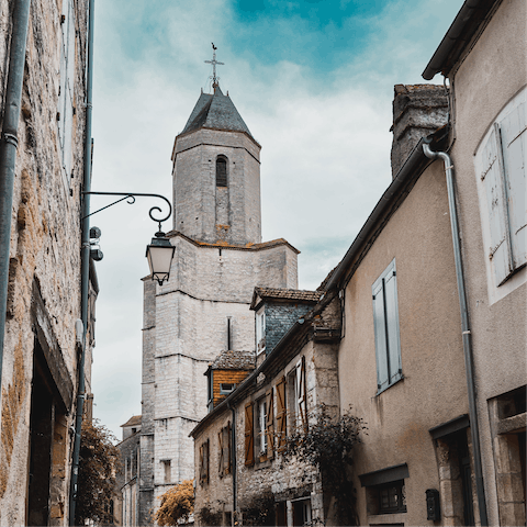 Wander the pretty backstreets and cobbled lanes of typically Breton villages