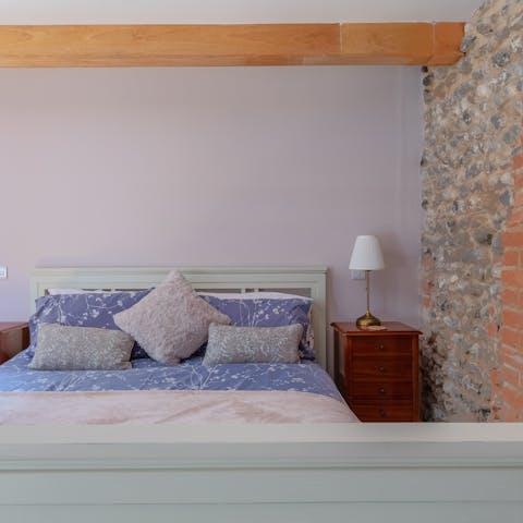 Fall in love with the traditional character, like the wooden beams and exposed stone walls