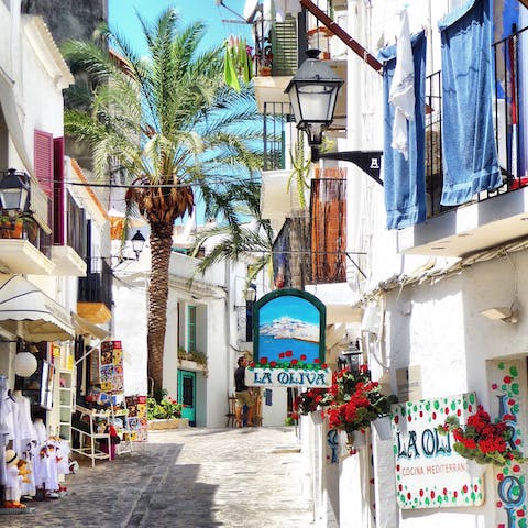 Explore the quirky village of San Carlos, a short drive from your doorstep