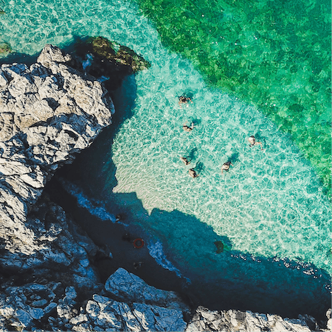 Explore the beaches and coves nestled along the coast of southern Sicily 