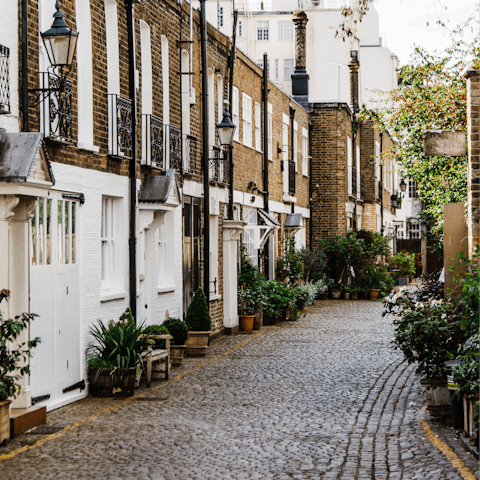 Discover hidden lanes off the beaten track in Chelsea