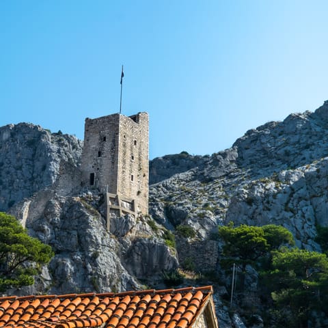 Hike up to the pirate fortress of Mirabella for a historical tour and fantastic views