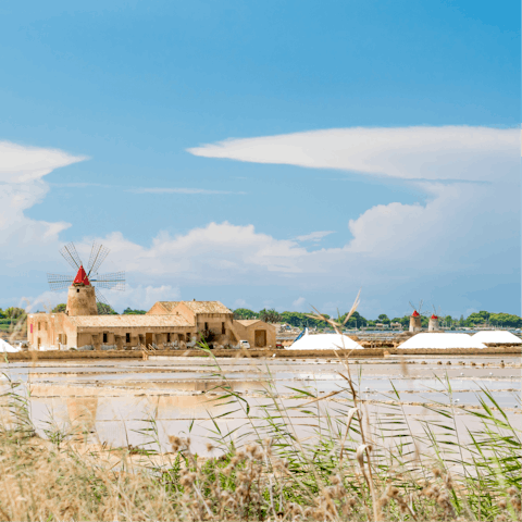 Immerse yourself in the beauty of Sicily from the coastal town of Marsala 