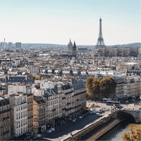 Explore wonderful Saint Germain, including the nearby Jardin du Luxembourg