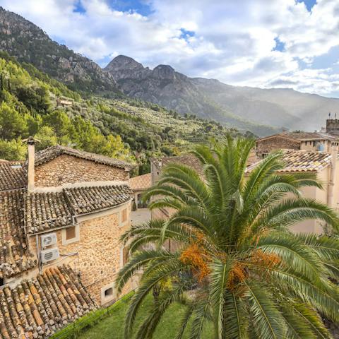 Don your walking shoes and hike the trails in the Serra de Tramuntana Mountains