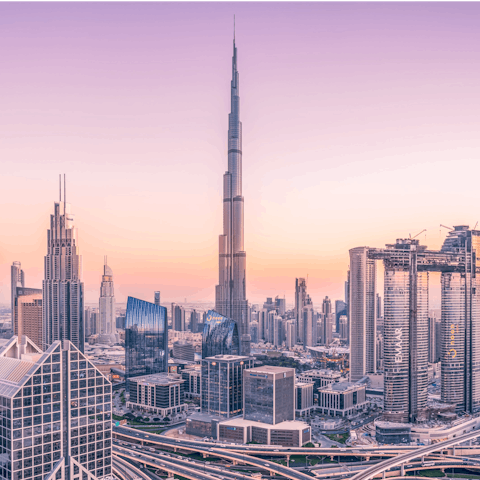 Stay in DIFC, close to the Burj Khalifa and Dubai Mall, with a wealth of fine dining spots and cultural sights to explore