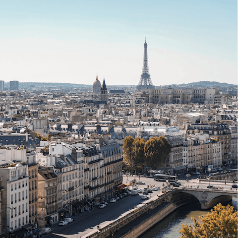 Discover all that Paris has to offer, including Disneyland Paris, a ten-minute drive from this home