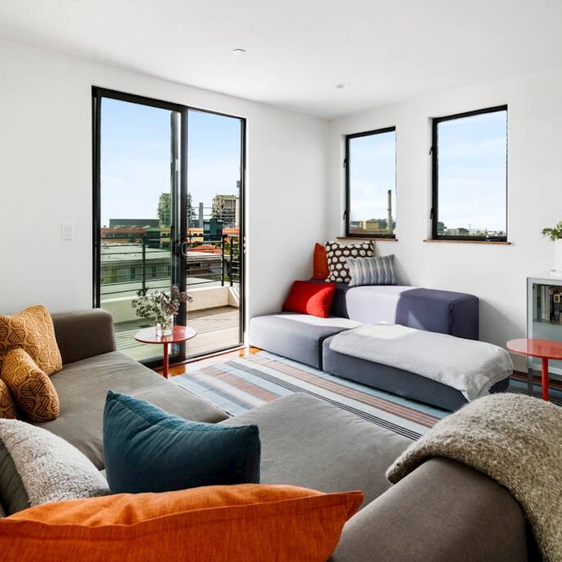 Snuggle up with a good book in the extra loft room
