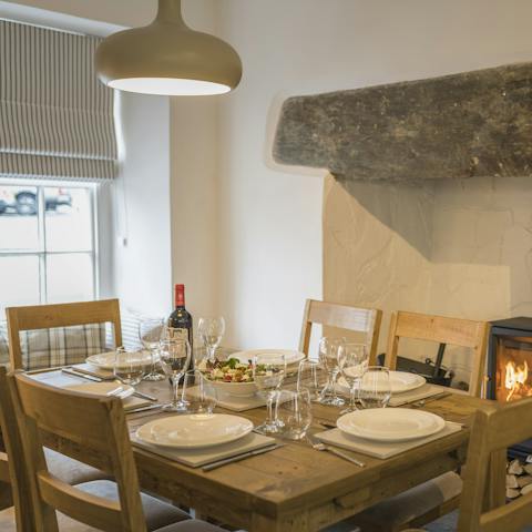 Set the table ready for a home-cooked feast of family favourites