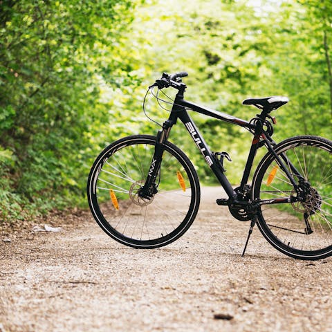 Hire a bike and explore the Suffolk countryside