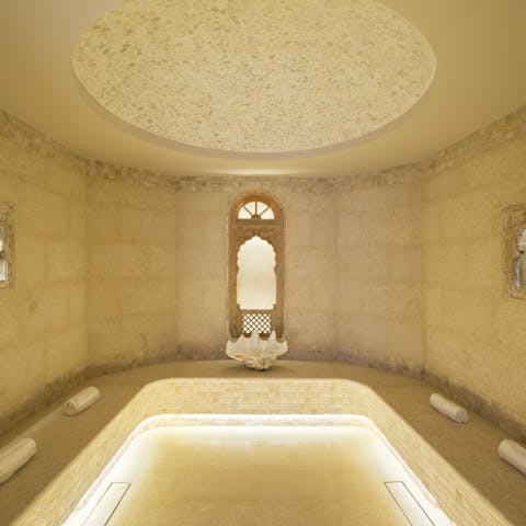 Nuture yourself in the Hammam