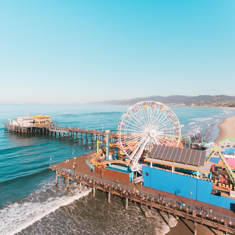 Visit Santa Monica – it's a twenty-minute drive