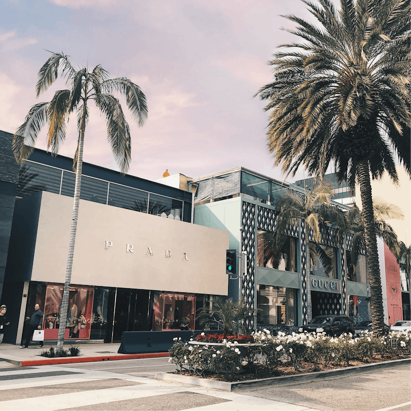 Hop in the car for thirty minutes to visit Beverly Hills