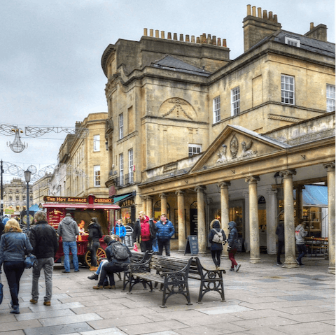 Explore the historic city centre on foot