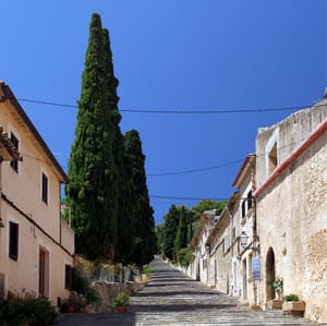 **Central location** Guests loved the home's central location in Pollença, just steps from the main square and many restaurants and bars. 