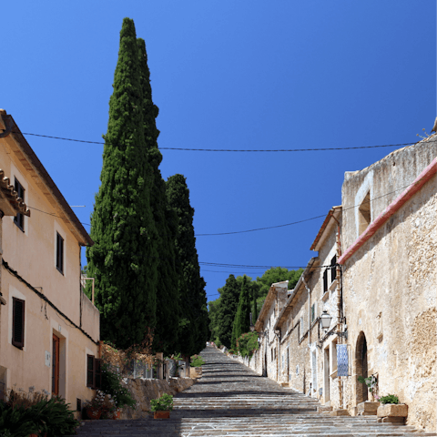 Guests loved the home's central location in Pollença, just steps from the main square and many restaurants and bars.