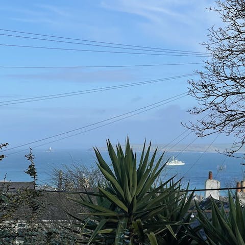 Stay in Saint Ives, just 300 metres from the beach