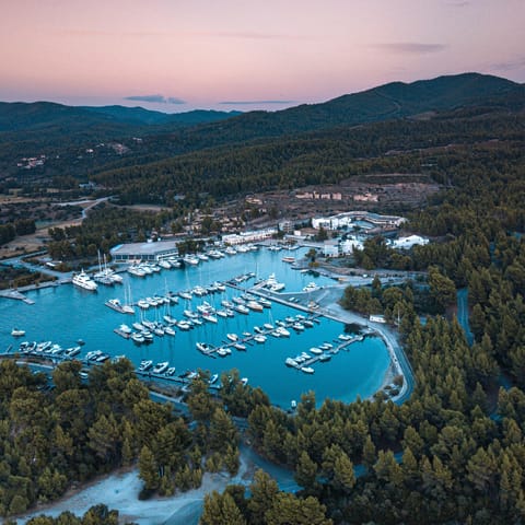 Head to Halkidiki's marina to admire the magnificent boats and ocean liners