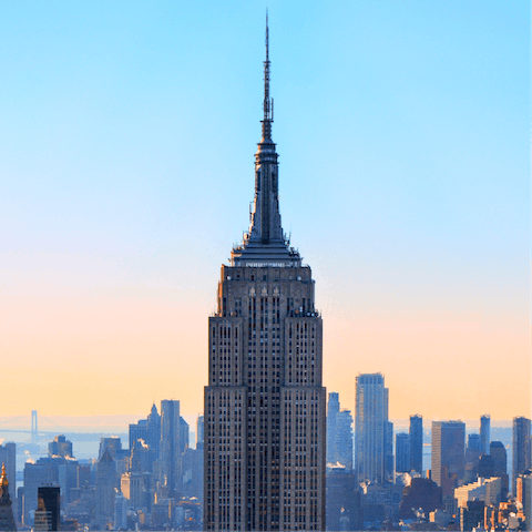 Visit the iconic Empire State Building and see the best views in the city