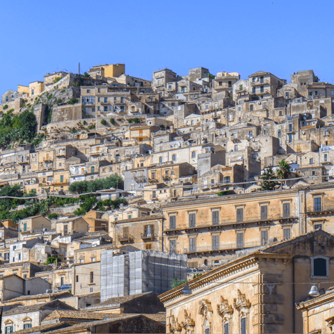 Take the short drive to the historic city of Modica