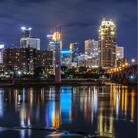 Explore Minneapolis from your location in the exciting North Loop district