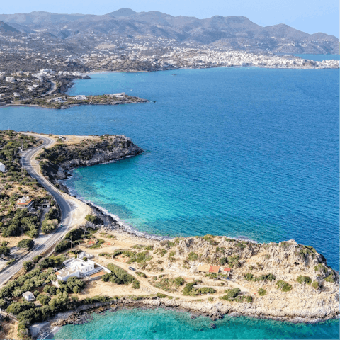 Explore the eastern coast of Crete – Agios Nikolaos is a short drive away