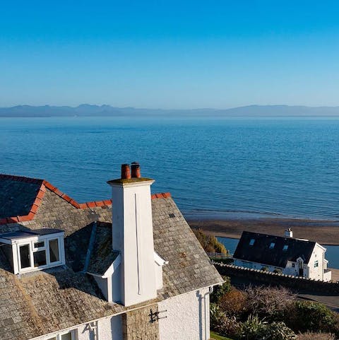 Take in the spectacular views of Cardigan Bay 