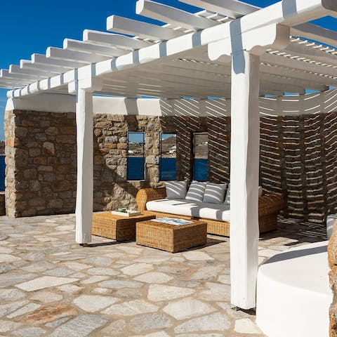 Find a shaded spot for a bit of holiday reading
