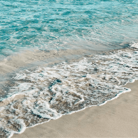 Stay on the quiet south coast of Ibiza and explore the local beaches by car