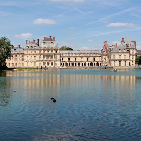 Visit Château de Fontainebleau, under a thirty-minute drive away