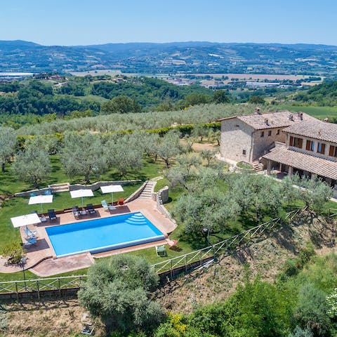 Discover a peaceful sanctuary nestled in the hills of Umbria 