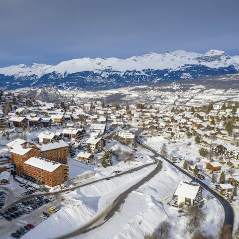 Explore the charming village of Vercorin
