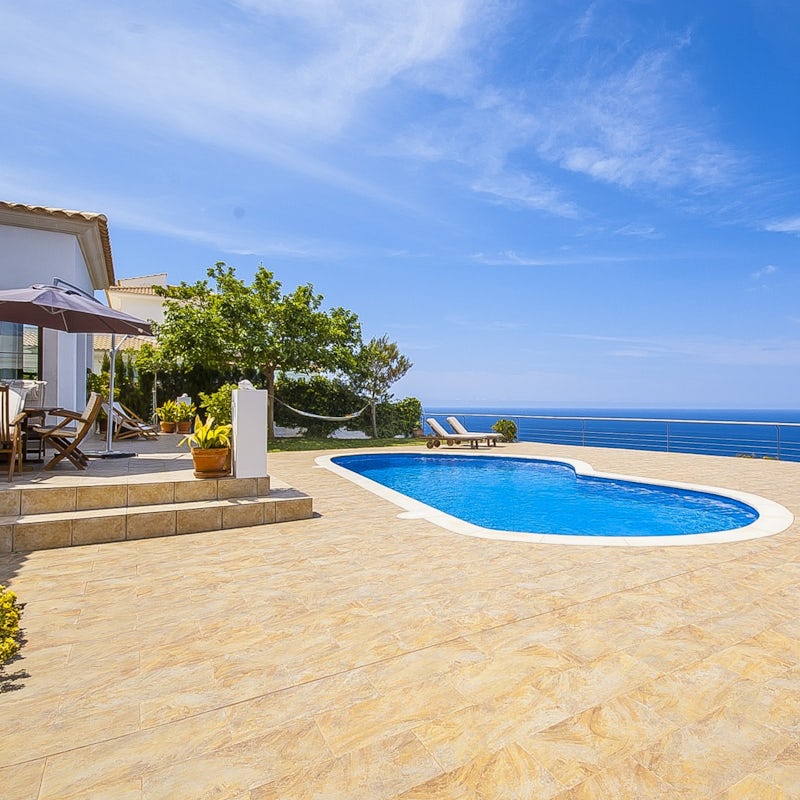 Dive into the swimming pool to cool off