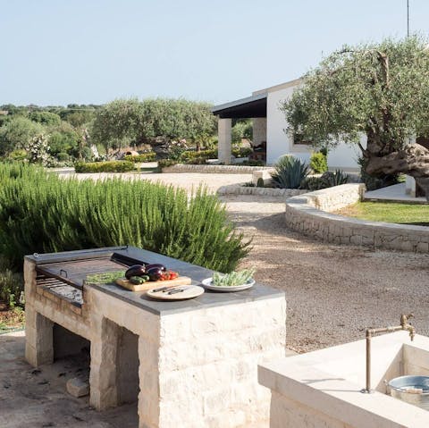 Find the best local produce and fire up the barbecue for a feast